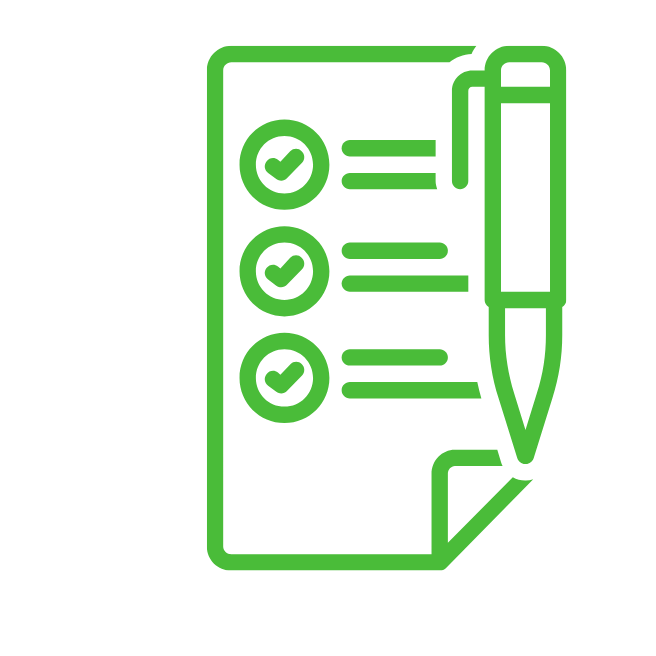 graphic with a site preparation checklist